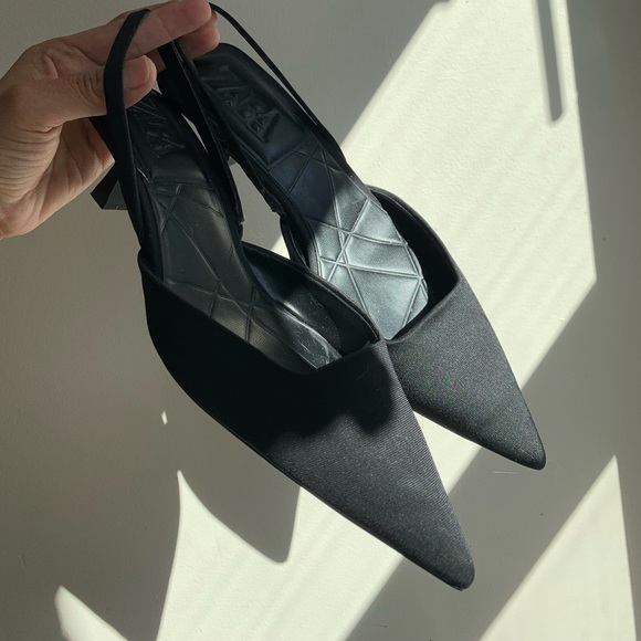 Zara Shoes Zara Kitten Heels Poshmark